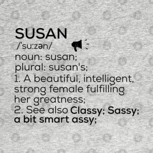 Susan Name Definition Susan Female Name by TeeLogic